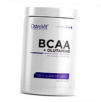 Аминокислоты ВСАА и Глютамином BCAA + glutamine Ostrovit 500г Без вкуса (28250001) z15-2024