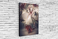 Картина KIL Art для інтер'єру у вітальню Жінка в білому платті 51x34 см (462) z111-2024