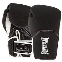 Боксерские перчатки 3011 Power Play 16oz Черно-белый (37228088) z15-2024