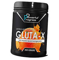 Аминокислота Глютамин Gluta-X Powerful Progress 500г Апельсин (32401001) z15-2024