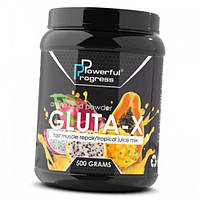 Аминокислота Глютамин Gluta-X Powerful Progress 500г Тропический микс (32401001) z15-2024