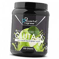 Аминокислота глютамин Powerful Progress Gluta-X 300г Зеленое яблоко (32401001) z15-2024