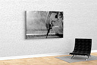 Картина KIL Art для інтер'єру у вітальню Гольф під дощем 80x54 см (476) z111-2024