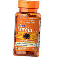 Лютеин и Зеаксантин Lutein 6 with Zeaxanthin Puritan's Pride 100гелкапс (72367015) z15-2024