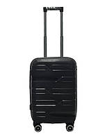 Чемодан маленький S полипропилен Milano bag 0306 56×35×24см 33л Черный UP, код: 7942718
