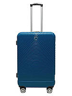 Чемодан средний M ABS-пластик Worldline Airtex 652 69×45×29см 88л Синий UP, код: 7944446