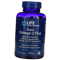 Super Omega-3 Plus Life Extension 120гелкапс (67346003) z15-2024