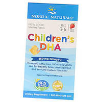 Children's DHA Nordic Naturals 360гелкапс Клубника (67352005) z15-2024