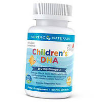 Children's DHA Nordic Naturals 90гелкапс Клубника (67352005) z15-2024