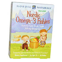 Nordic Omega-3 Fishies Nordic Naturals 36гелкапс Тутти фрутти (67352013) z15-2024