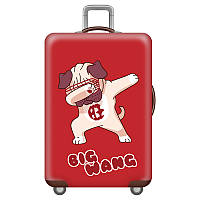 Чехол для чемодана Turister модель Big Wang Red M Красный (BWR_103M) UP, код: 6656225