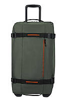 Дорожная сумка на колесах American Tourister URBAN TRACK KHAKI 68x40x25 MD1*94002 UP, код: 8290738