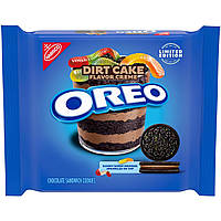 Печиво сендвіч OREO Dirt Cake Chocolate з мармеладними черв'ячками 302г