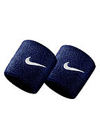 Напульсник NIKE SWOOSH WRISTBANDS 2 PK OBSIDIAN/WHITE OSFM - N.NN.04.416.OS z18-2024