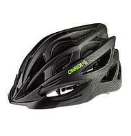Шлем велосипедный Onride Mount M 55-58 Black/Green z111-2024