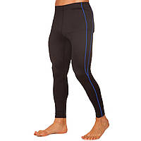 Компрессионные штаны тайтсы LIDONG LD-1201 2XL 50-52 Черно-синий (SK000278) z18-2024