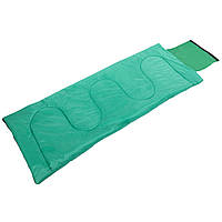 Спальний мішок-ковдра з підголівником SP-Planeta UR SY-4140 Зелений z19-2024