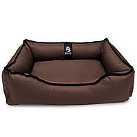Лежак для собак и котов EGO Bosyak Waterproof S 65x55 Коричневый (спальное место для собак и кошек) z18-2024