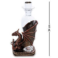Статуэтка The Dragon декантер для вина Veronese AL32805 UP, код: 6674057