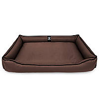 Лежак для собак всех пород EGO Bosyak Waterproof XL 105х80 Коричневый (спальное место для больших собак)