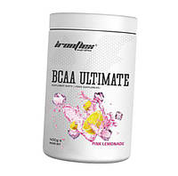 ВСАА с цитруллином Iron Flex BCAA Ultimate 400 г Розовый лимонад (28291001) z111-2024