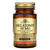 Мелатонин Solgar 10 мг 60 таблеток z19-2024