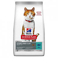 Корм Hill's Science Plan Feline Adult Sterilised Tuna сухой с тунцом для стерилизованных кошек 3 кг