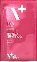Антибактериальный противогрибковый шампунь для кошек и собак с жирной кожей VetExpert Benzoic Shampoo 20х15 мл