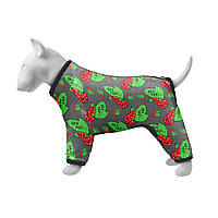 Дождевик для собак WAUDOG Clothes Калина M45 В 55-60 см С 37-40 см Разноцветный z18-2024