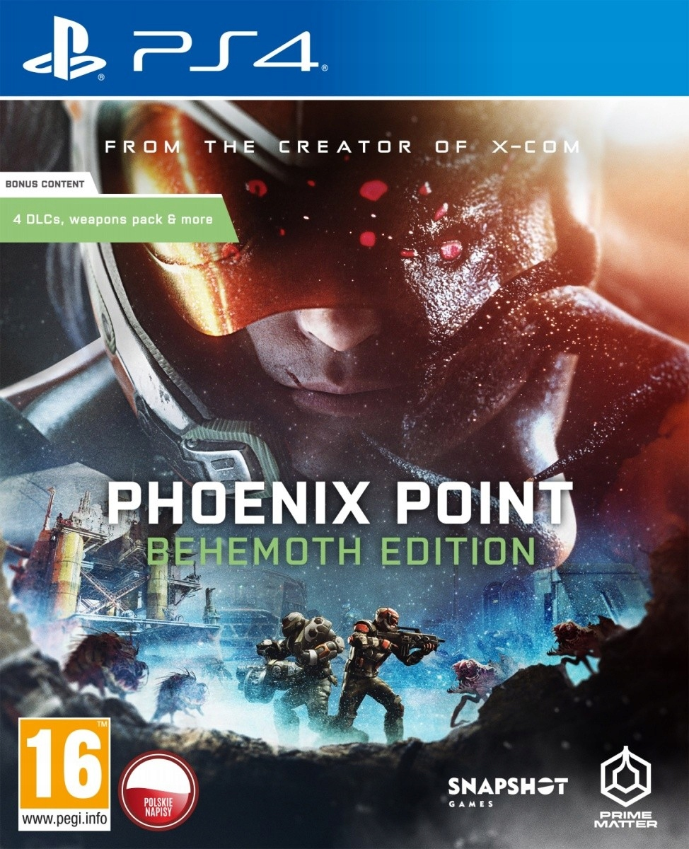 Дискова версія гри Phoenix Point: Behemoth Edition для PS4  CUSA 20526