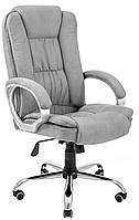 Офисное кресло руководителя Richman Калифорния Бонд 16 Хром М2 AnyFix Серое z13-2024