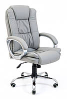 Офисное кресло руководителя Richman Калифорния Fly 2232 Хром М3 MultiBlock Серое z13-2024
