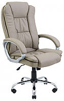 Офисное кресло руководителя Richman California Хром М2 AnyFix Кофейное z13-2024
