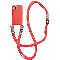 Чехол Epik TPU two straps California Apple iPhone 13 6.1" Красный 1384302 z18-2024