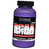 Аминокислоты с разветвленной цепью ВСАА BCAA Softgels Ultimate Nutrition 180гелкапс (28090003) z15-2024