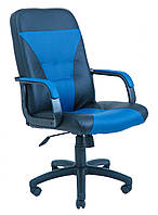 Офисное Кресло Руководителя Richman Сиеста Флай 2227-2230 Пластик Рич М3 MultiBlock Черно-синее z13-2024