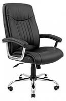 Офисное кресло руководителя Richman Франкфурт Флай 2230 Хром М3 MultiBlock Черное z13-2024