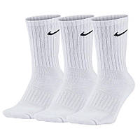 Носки Nike Everyday Lightweight Crew 3-pack white 42-46 SX7676-100 z18-2024
