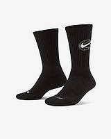 Носки Nike Everyday Crew Basketball Socks 3-pack 46-50 black DA2123-010 z19-2024