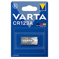 Батарейка литиевая VARTA Lithium CR123A, 3V, bli 1 GRI