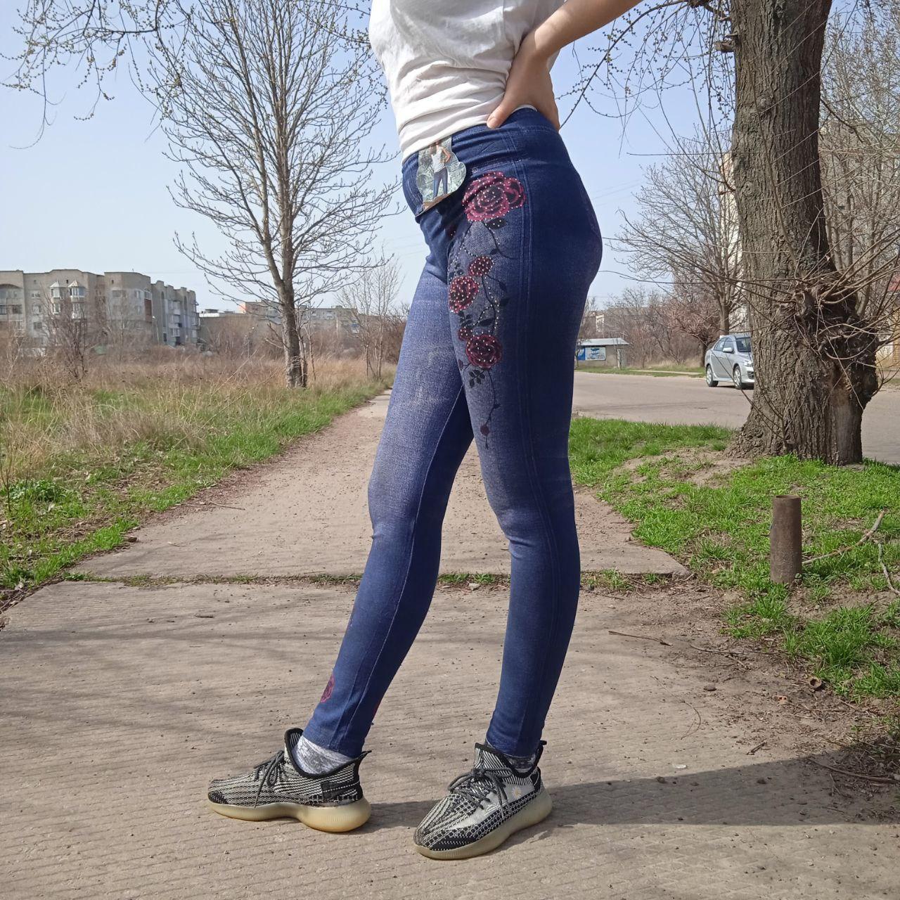 Жіночі стрейчеві лосини "JuJube" 44-48 Art: 959