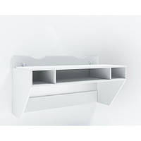 Навесной компьютерный стол Comfy Home AirTable-II WT Mini Белый z13-2024