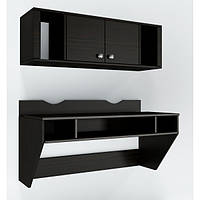 Навесной компьютерный стол Comfy Home AirTable-II Kit DB (венге) z13-2024