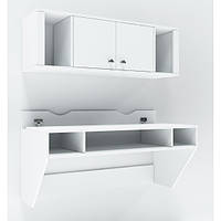 Навесной компьютерный стол Comfy Home AirTable-II Kit WT Белый z13-2024