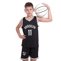 Форма баскетбольная детская NBA Brooklyn 11 3578 FDSO S Черно-белый (57508193) z15-2024