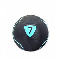 Медбол LivePro SOLID MEDICINE BALL черный 7кг LP8110-7 z18-2024
