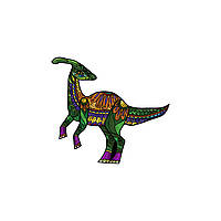 Дерев'яний пазл Puzzlean Динозавр Гадрозавр А4 UP, код: 7524284