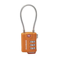 Брелок-замок Munkees 3609 TSA Cable Combi Lock Orange (MUN-3609-OR) z15-2024