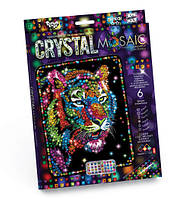 Набор для креативного творчества CRYSTAL MOSAIC Тигр MiC (CRM-01-01) FG, код: 2325490