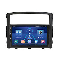 Штатна магнітола Lesko 9" Mitsubishi Pajero IV 2006-2011 6/128Gb 4G Wi-Fi GPS Top z112-2024